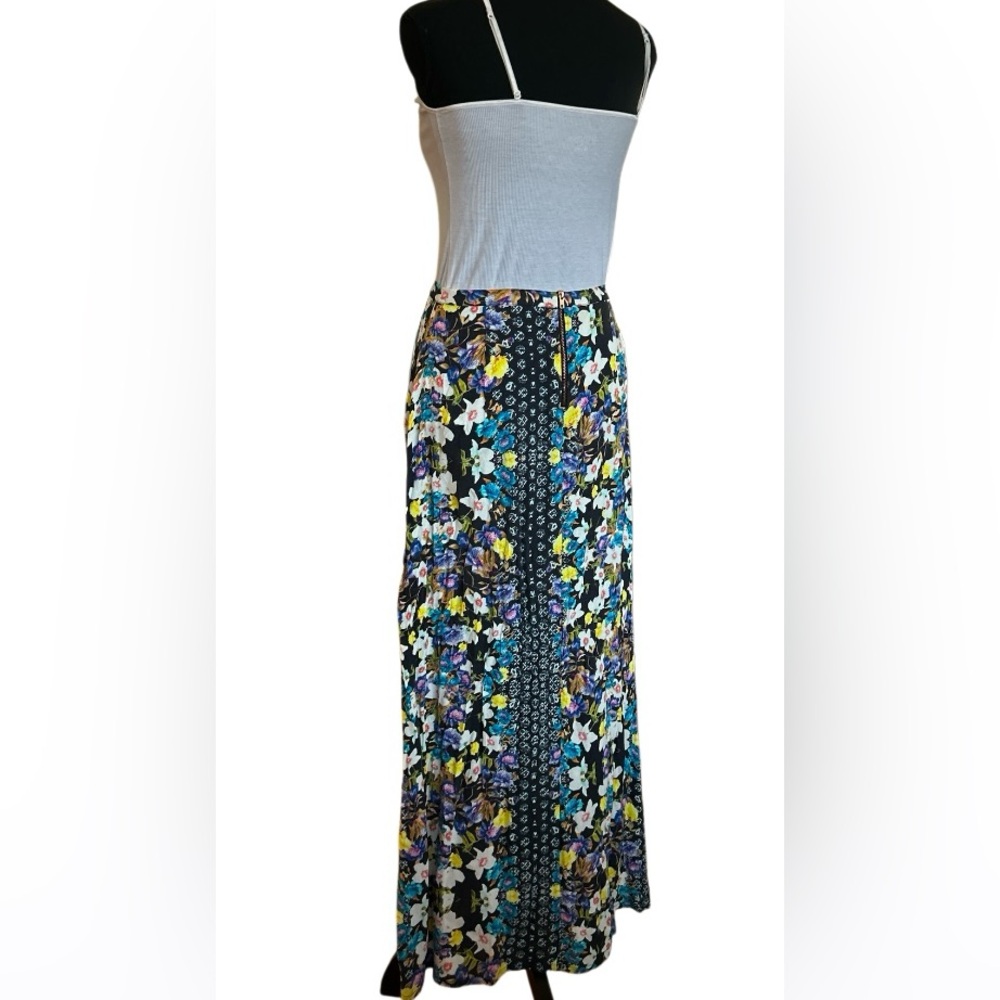 🔥 MINKPINK! GORGEOUS SLITTED FLORAL MAXI SKIRT! COOL GAUZY STYLE! FUN & FLIRTY! - Picture 5 of 12
